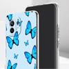 Чехол-бабочка для телефона Xiaomi Mi 12T 10 12 Lite 11 Ultra 11X 11T Pro 11i Poco X4 X3 NFC F3 M3 M4 5G мягкий прозрачный чехол