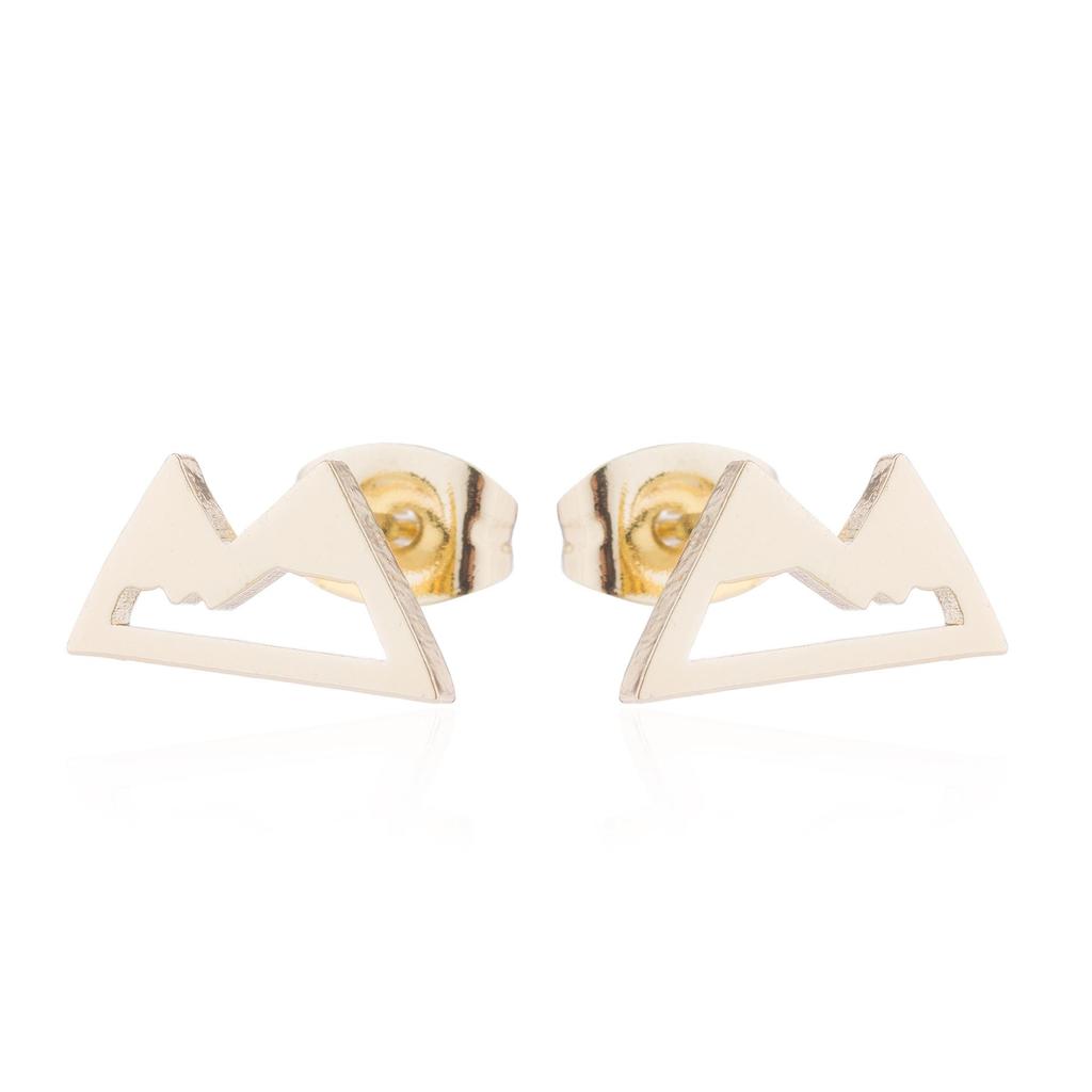 Серьги-гвоздики в стиле ретро из нержавеющей стали с милыми животными - рождественские серьги-гвоздики в виде птиц, кроликов и оленей