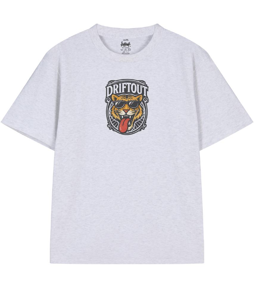 DRIFTOUT Wild Tongue Out Tiger Short Sleeve T-Shirt (3 Colors)