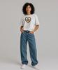 DRIFTOUT Double Layer Level Heart Short Sleeve T-Shirt (3 Colors)