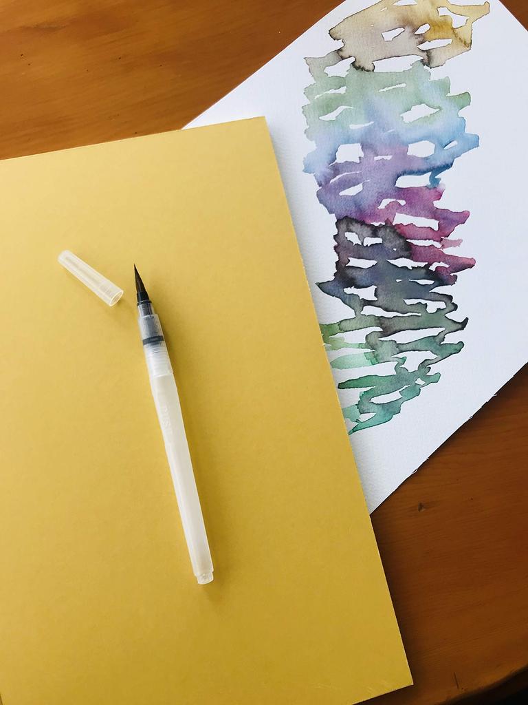 Namurataiseidou Оригинальная кисть-резервуар для воды из конского волоса 80041005