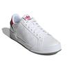 Adidas Originals Court Tourino Нескользящая амортизация Износостойкие низкие кеды для скейтборда Унисекс Бело-красные кроссовки GZ0815