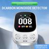 Carbon Monoxide Detectors 2.1in Color Screen CO Level Monitors Temperature Humidity CO Detectors for Indoor Home Hotel
