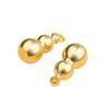 Подвеска-брелок в виде тыквы из латуни и меди - Creative Fortune Metal Jewelry