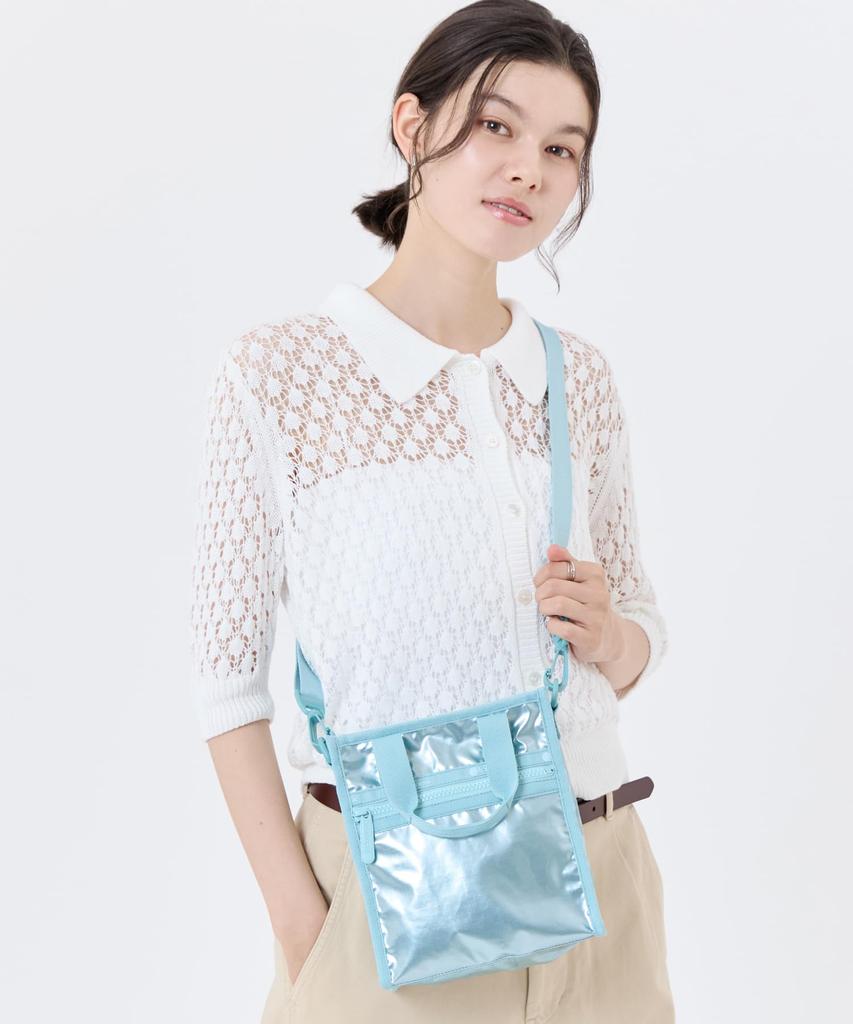Сумка через плечо MINI TOTE 3714 Аквамариновый блеск [LeSportsac] [Официальная] N/S / /