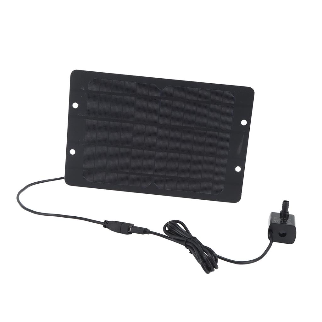 Солнечный водяной насос для фонтана, набор 6 В 10 Вт, USB, солнечный водяной насос для фонтана для птиц, сада, заднего двора