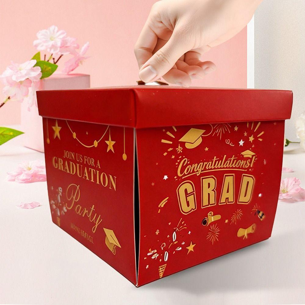 Новая DIY Коробка-сюрприз «Взрыв бабочек» на выпускной Выпрыгивающая Pop-up Surprise Летающая бабочка Складная коробка-сюрприз Подарок
