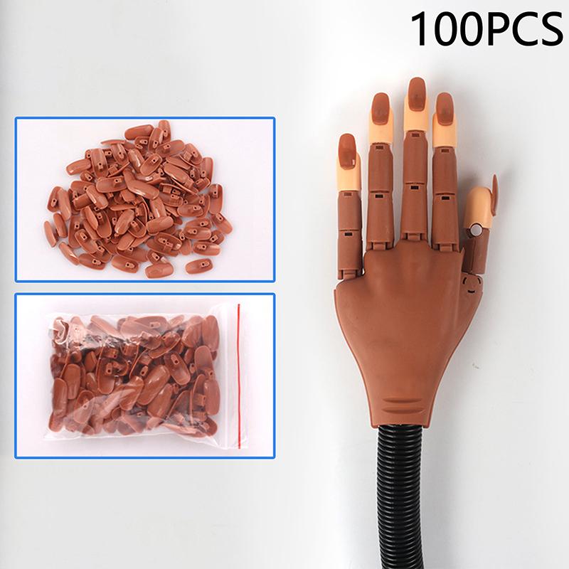 100 шт. Практика искусственных частей брони для рук протезы рук замена ногтя гибкий сустав механические аксессуары для пальцев