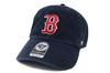 47 Brand (Forty Seven Brand) Cap 47 CLEAN UP MLB American League Boston Red Sox Boston Red Sox 1 Piece