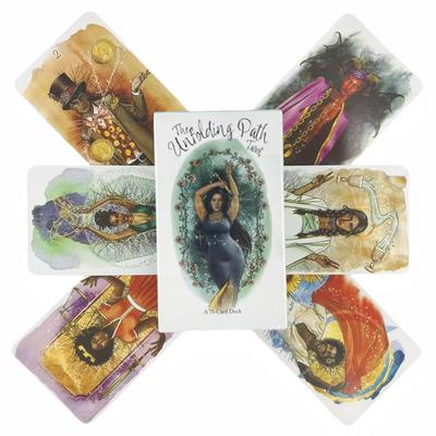 Раскрывающийся путь. Колода Таро. Карты. Классическая мудрость. Гадание. Видения. Оракул. Настольные игры. Колода. Издание для вечеринки.