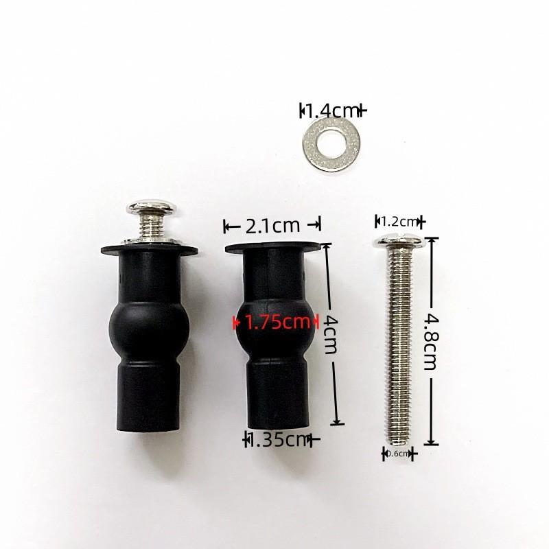 Stainless Steel Toilet Seat Fixing Bolts With Rubber Expansion For Bathroom Repair