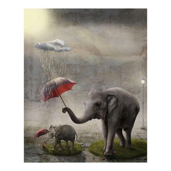 5D DIY Diamond Painting Kit Sparkling Animal Theme Beginner Diamond Painting Art Crafts Desktop Decoration