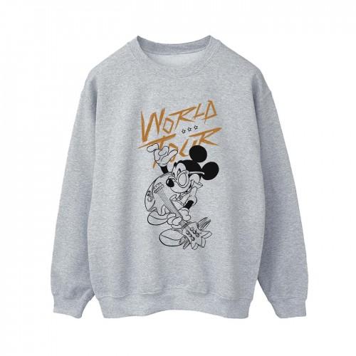 Disney Womens/Ladies Mickey Mouse World Tour Line Sweatshirt
