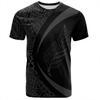 Summer Round Neck Polynesian Style Pattern 3D Print Top Fashionable Casual Short Sleeved Men's T-shirts
