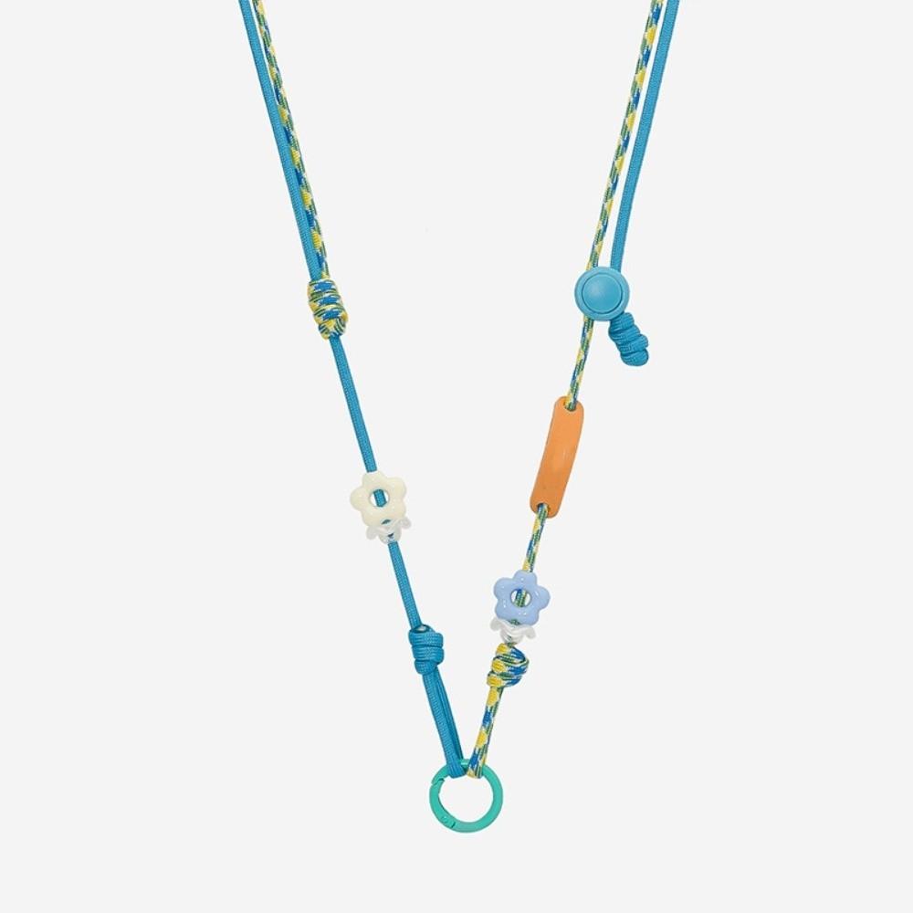 Anti-Loss Phone Lanyard Long Rope Hanging Neck Strap New Knit Phone Lanyard  Camera