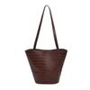 Stylish Large Capacity Women's Handbag 2023 Trendy Fashionable Commuter Bucket Bag