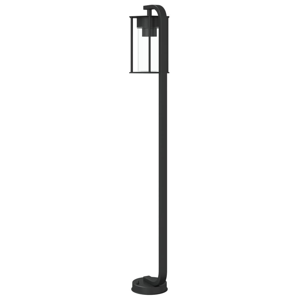 Path Lights 3 pcs Black 100 cm Stainless Steel