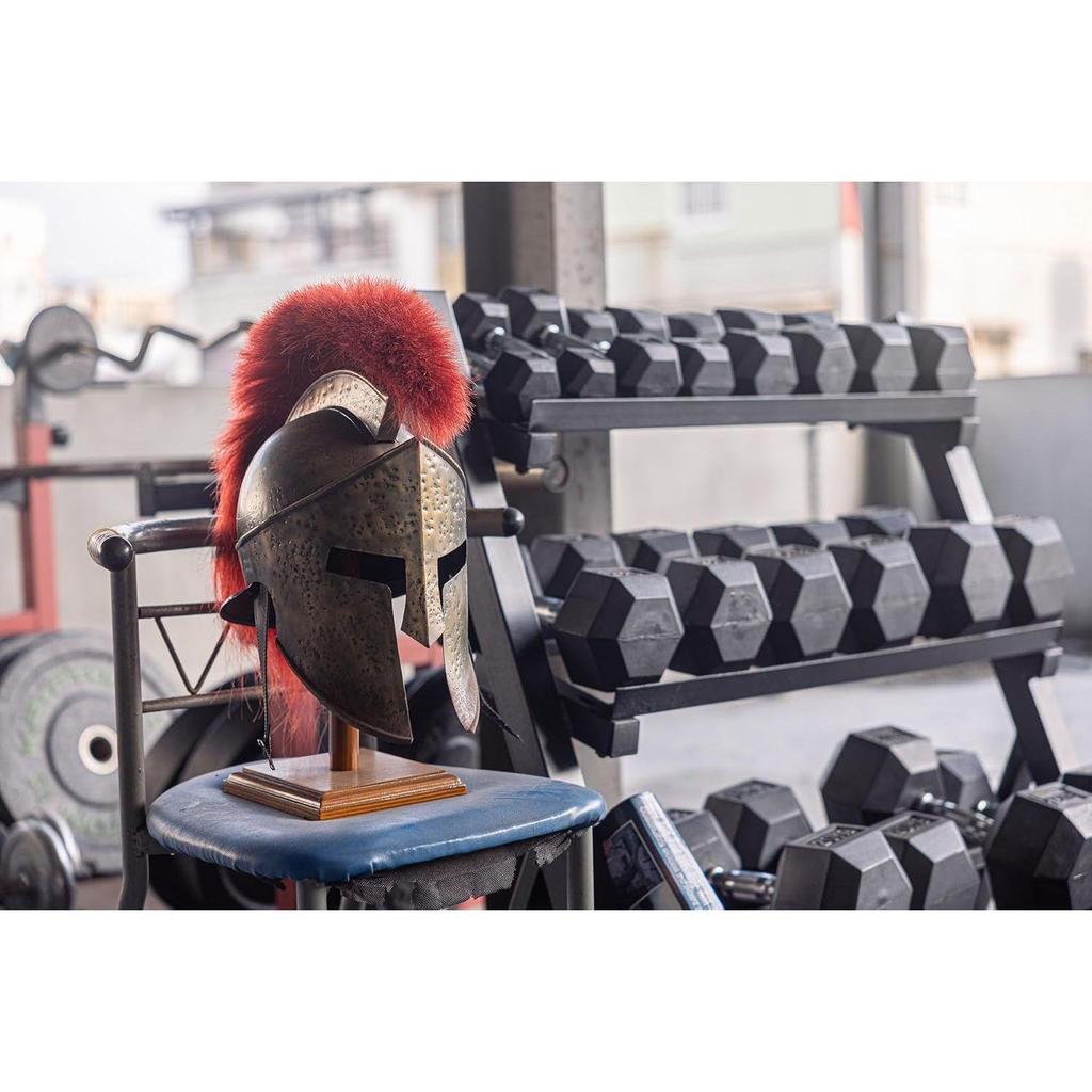 Средневековые доспехи Король Леонид Греческий Спартанский Римский шлем | Шлем Спартанских Легионов Шлем Аутентичная Реплика из фильма 300