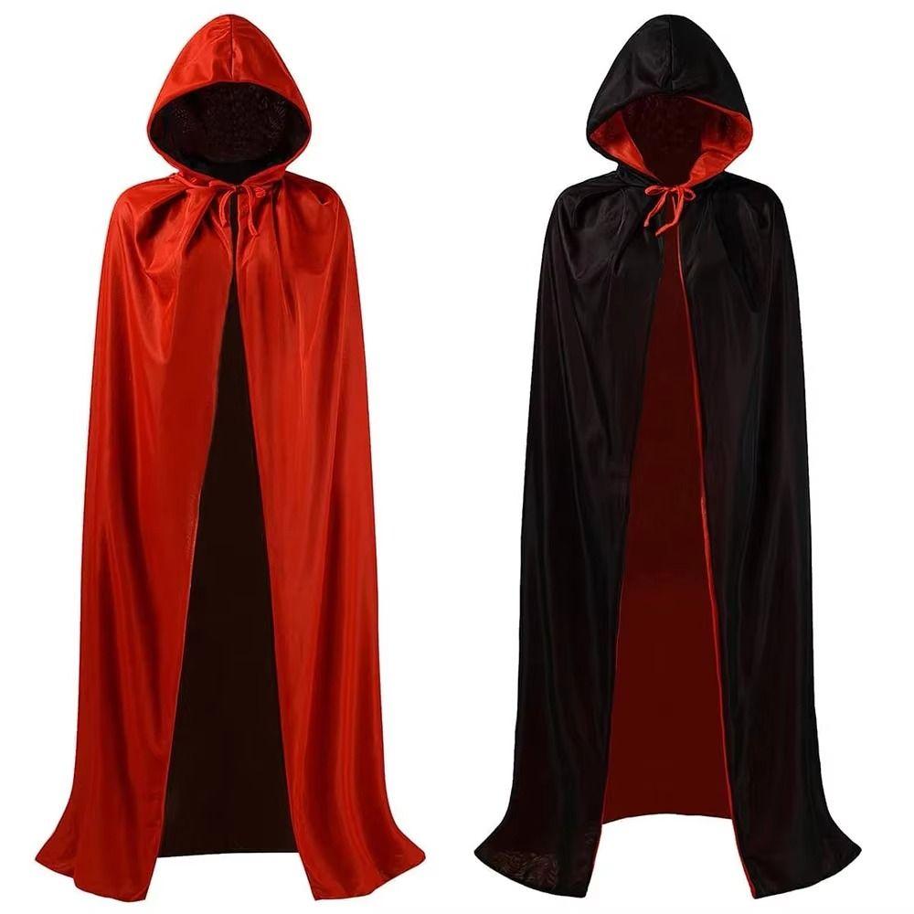 Stand Collar Wizard Robe Witch Clothes Performance Costumes Halloween Cloak Carnival Celebration