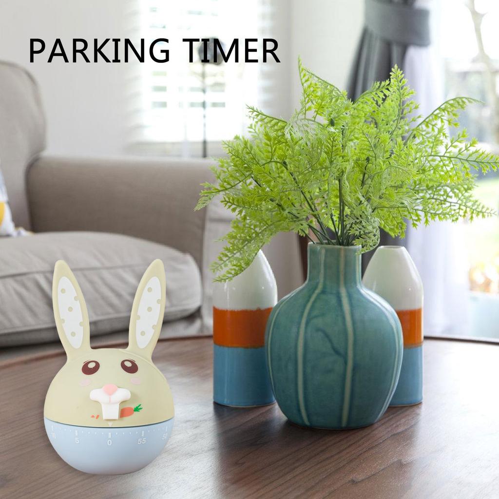 Cartoon Timer Countdown Loud Alarm Timer 60 Minutes Loud Sound Reminder for Cooking Study and Office Use Kitchen Tools