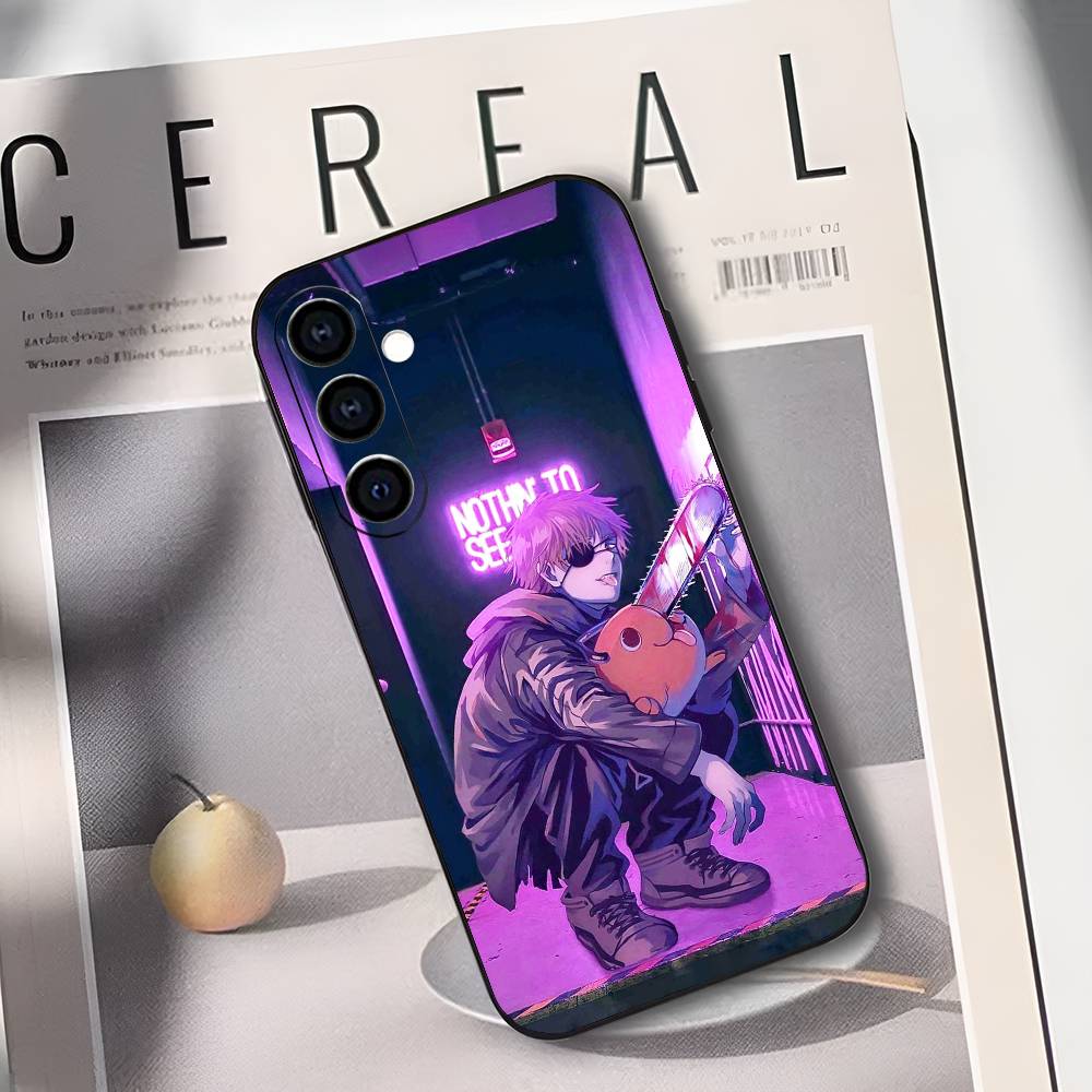 Чехол для телефона Denji C-Chainsaw-man Силиконовый Мягкий Для Samsung Galaxy A73,A72,A71,A70,A53,A52,A51