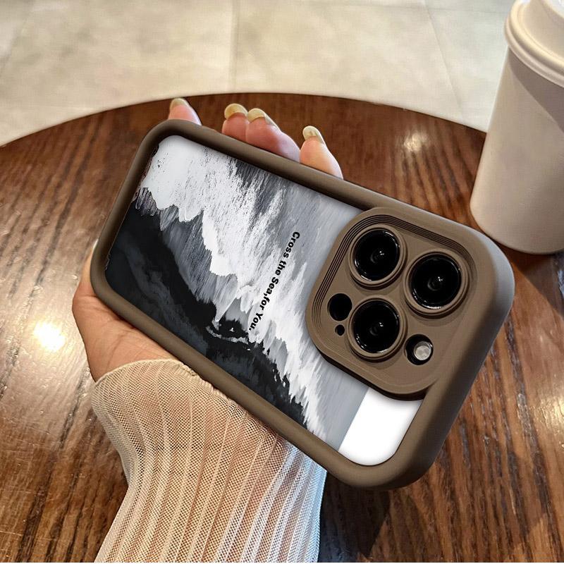 Модный модный чехол с принтом, гибкий мягкий силиконовый чехол из ТПУ, полная задняя крышка для Xiaomi Redmi Samsung Infinix