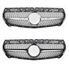 For Mercedes CLA W117 2013-2019 CLA180 CLA200 CLA250 CLA45 Gloss Black GT R Style Front Bumper Grille Car Accessories