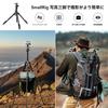 SmallRig Camera Adjustable 2m Height 15kg Weight Reversible Center Includes Quick Release Plate and Smartphone Clip Tripod, 3474C, Aluminum, 360°