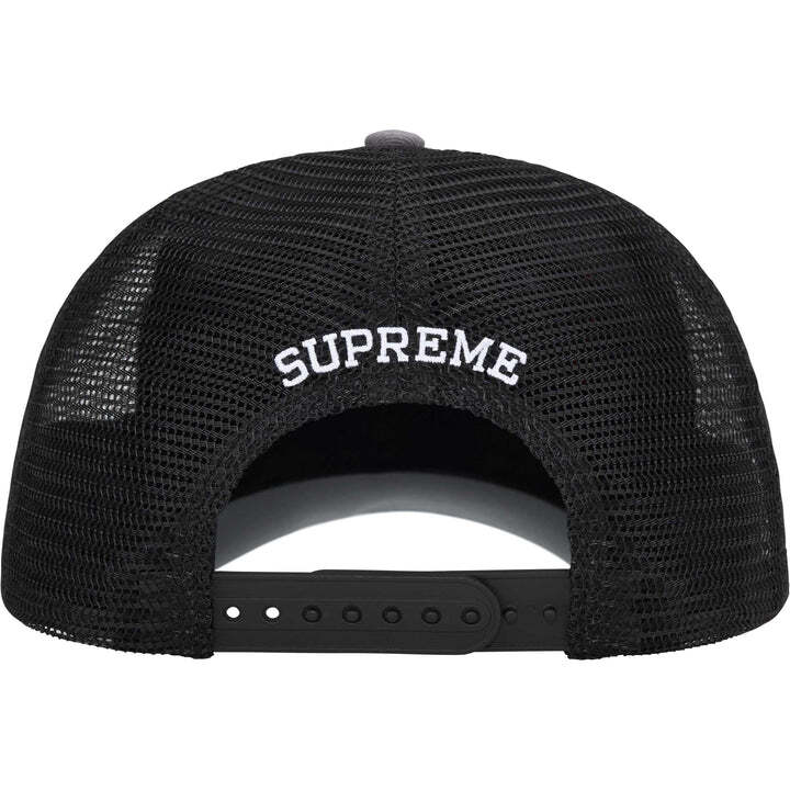 Supreme Сетчатая спинка 6-панельная серая