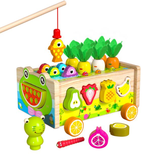 Образовательные блоки CPC Farm Morkov Shape Matching Blocks для детей 1-3 лет