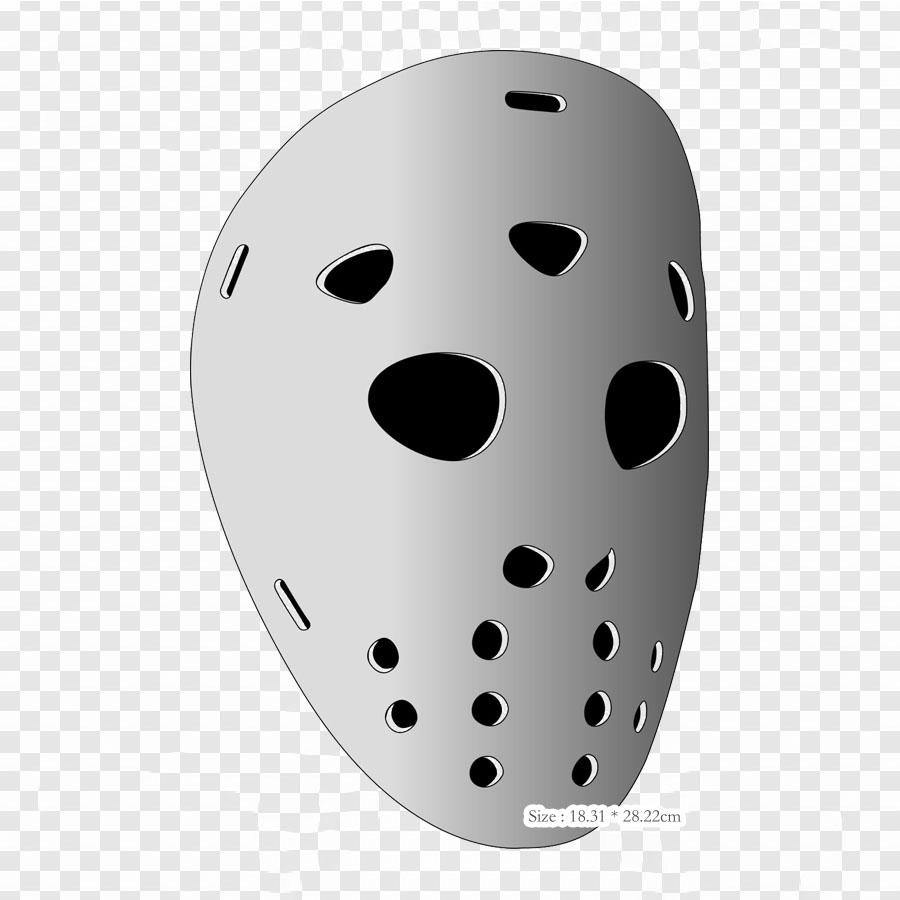 Hockey Mask Goaltender Mask Ice Hockey Iron On Heat Transfer Printing Vinyl Patches Sticker for Clothes DIY Appliques Washable Patches