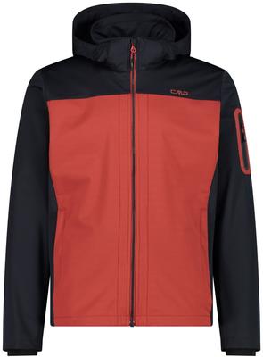 Куртка CMP Light Softshell Jacket с отстегивающимся капюшоном (39A5027) Man Jacket Zip Hood (39A5027) rust/antracite