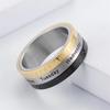 Anxiety Relief Cool Punk Spinner Date Time Calendar Roman Numerals Rings Fidget Ring  Daily Wear