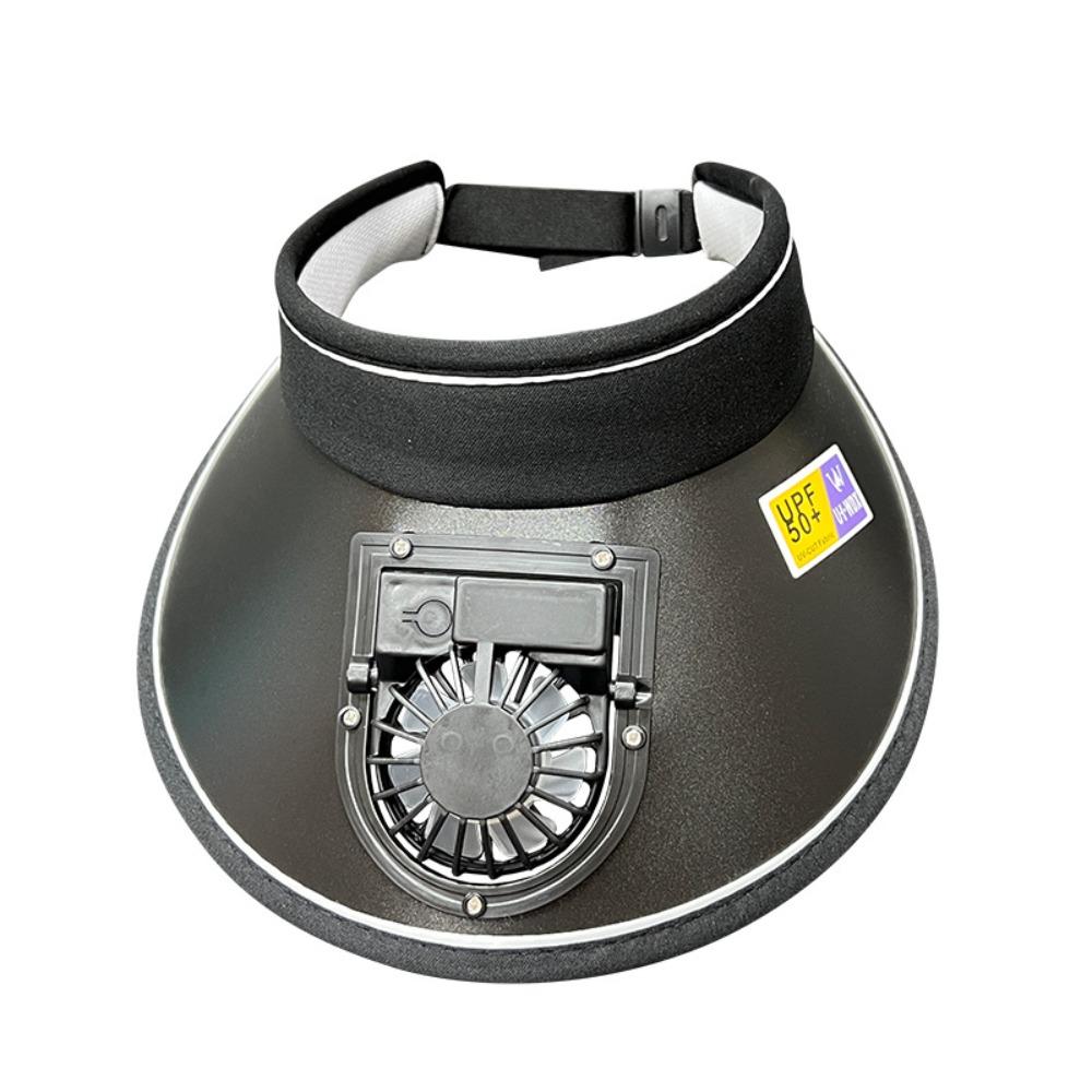 Уличная электрическая шляпа-вентилятор с USB-зарядкой, шляпа для защиты от солнца с широкими полями для мужчин и женщин