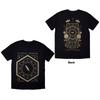Sleep Token TShirt Emergence Feathered Host Black Back Print OFFICIAL NEW