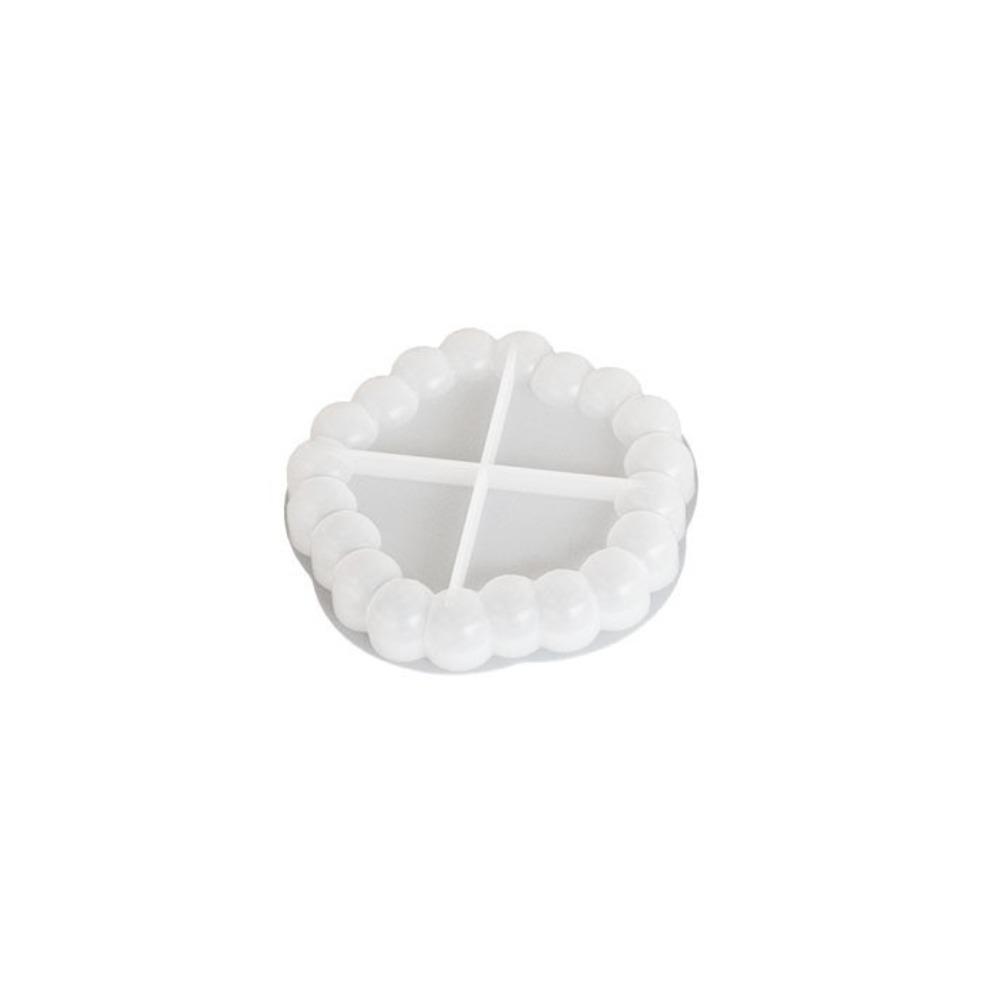 Translucent Coaster Silicone Mold DIY Gift Casting Mold Creative Storage Tray Mold Jewelry Display