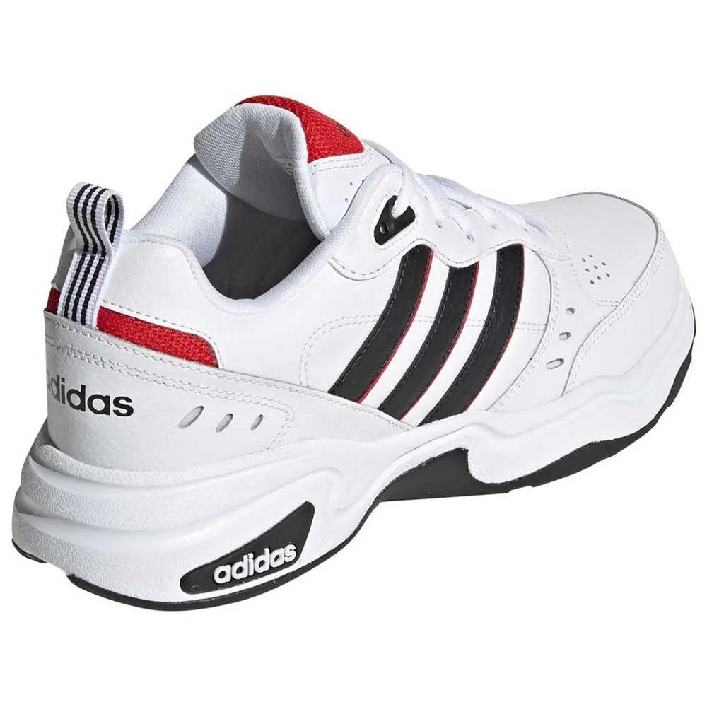 Adidas strutter sneakers natural leather white