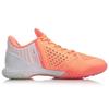 Li-Ning Attack SE Амортизирующая Поддержка Низкий Верх Обувь для Бадминтона Женская Обувь Розовый Белый AYZP008-3