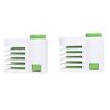 2 шт. 5-слойный хлеборезка из пищевого пластика для резки хлеба, нож для резки хлеба, разделитель, тостер, выпечка на кухне