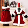 Christmas Wine Bottle Cover Wine Bottle Sweater Red Wine Bottle Dress Table Centerpiece for Festive Christmas Decoration