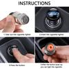 clfizj1 12V Car Cigarette Lighter Auto Truck Power Plug Outlet For Ford Fiesta Mondeo Fusion Explorer Escape Shelby Edge Transit mk3 mk2