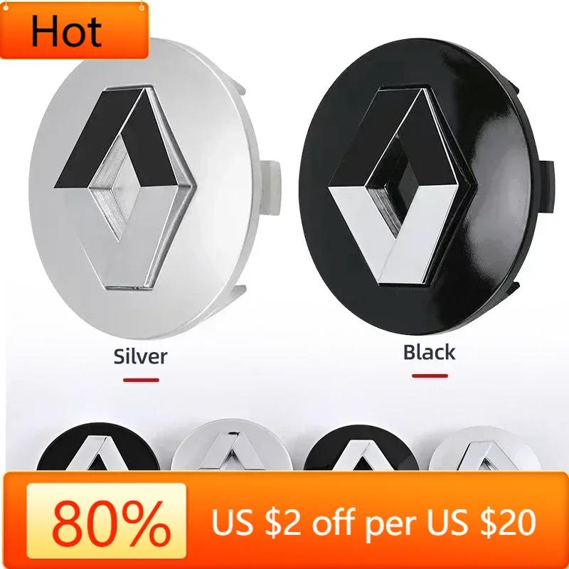 Interior Stickers For Renault Koleos Captur Kadjar Megane Clio Talisman Scenic Arkana 4PCS 57mm 60mm Car Wheel Center Hub Cap St Y777