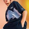 Li Ning Коллекция спортивной моды Футболки Мужская Черный Круглый вырез Умеренный Прямой крой AHSR259-1