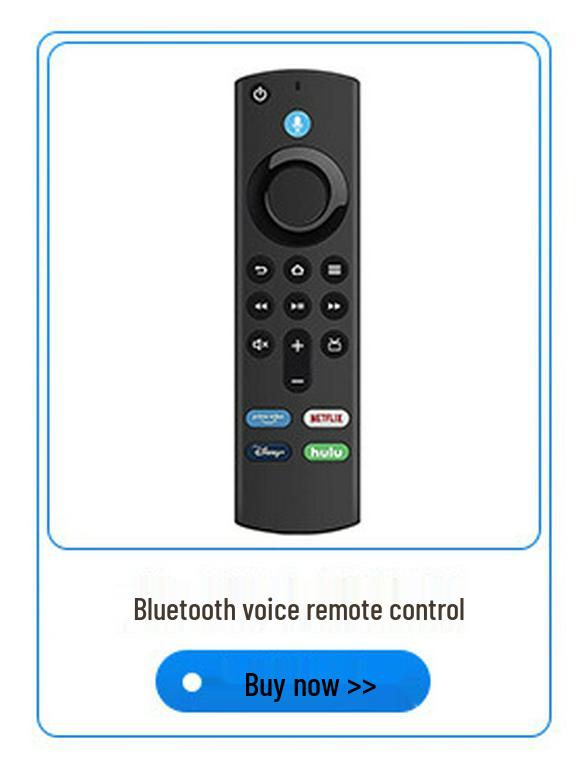 Bluetooth-пульт голосового управления Google TV для Chromecast 9-го поколения - Беспроводное управление на большом расстоянии