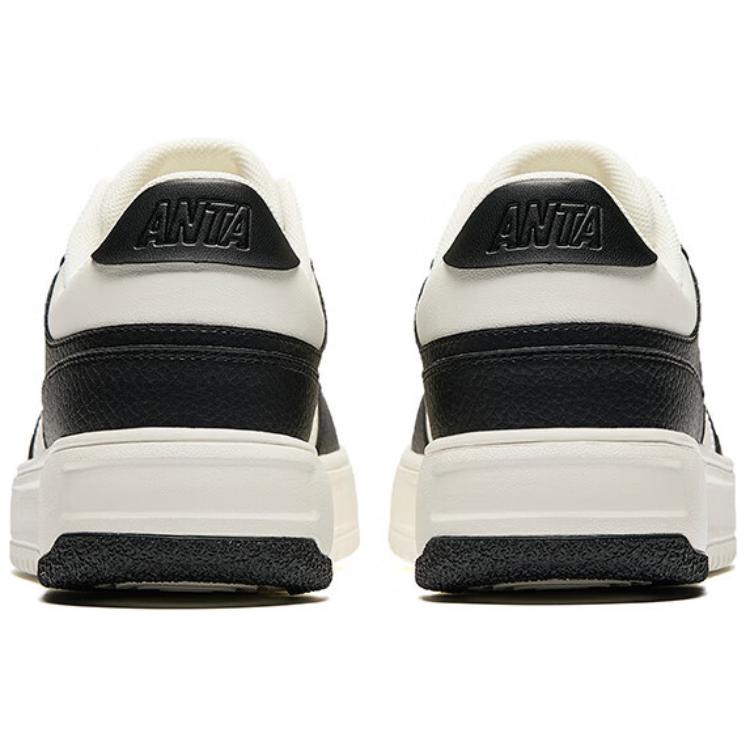 Anta Кроссовки мужские Break Bamboo Color Block Модные Износостойкие Легкие Увеличивающие рост Низкие Кеды для скейтборда Белые Черные 112518012-2