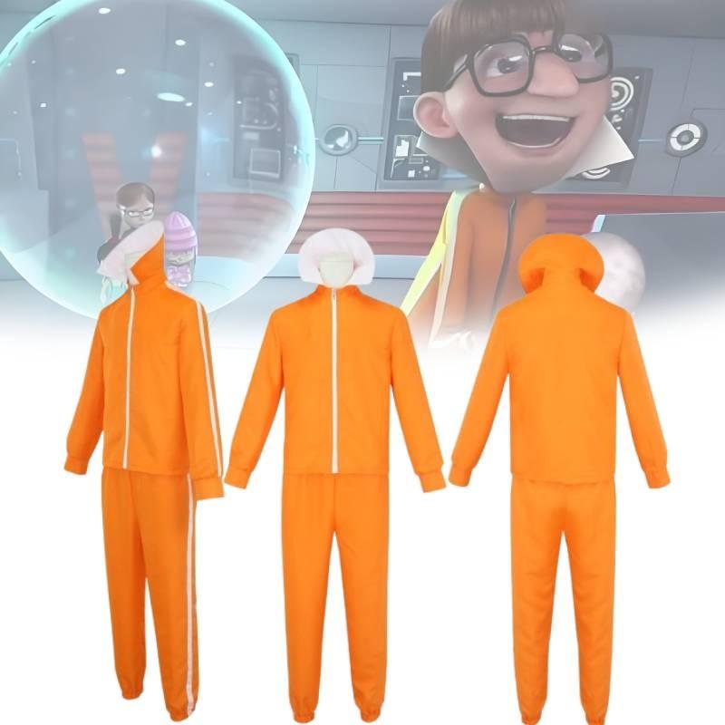 Костюм для косплея Миньонов Гадкий Я Виктора Гру для веселой Хэллоуин-вечеринки