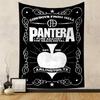 Pantera Cowboys From Hell Tapestry Wall Hanging, Metal Album Art, Wall Decor for Bedroom Living Room Dorm