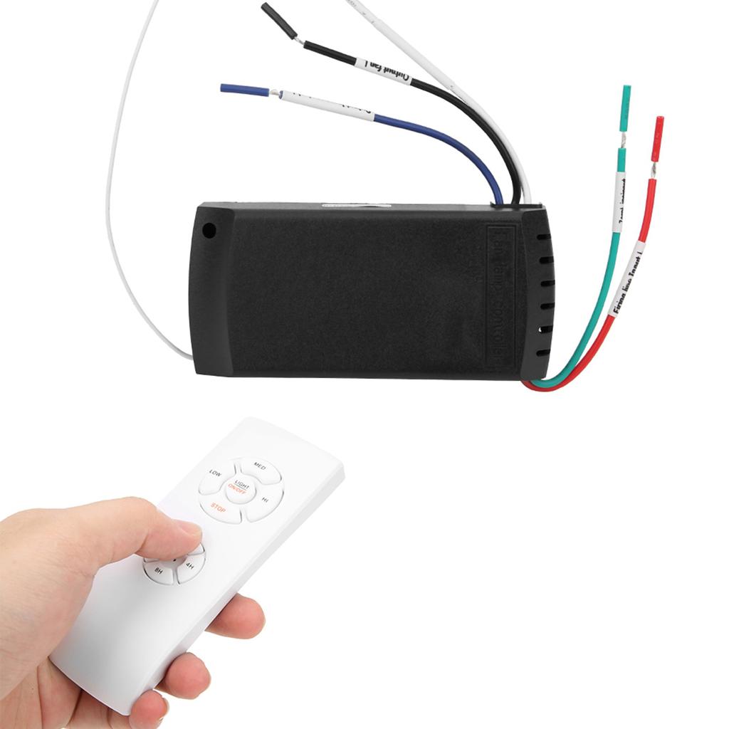 Беспроводной интеллектуальный универсальный пульт дистанционного управления потолочным вентилятором, английская версия, 85 В?260В