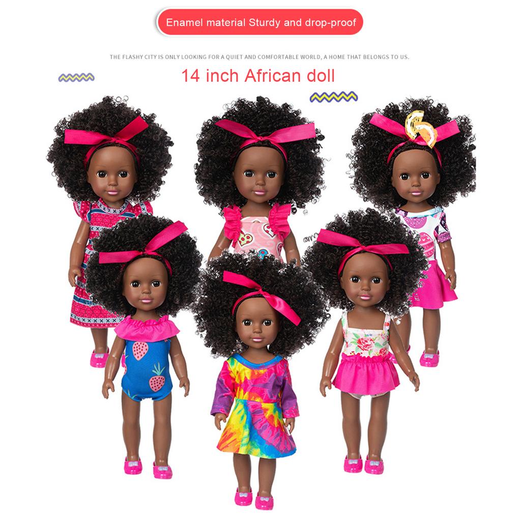 Reborn Lifelike Doll 14in Vivid High Simulation Cute Lovely Soft Newborn Baby Doll