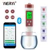 Yieryi Bluetooth PH-метр PH/EC/TDS/TEMP метр APP Интеллектуальное управление Тестер качества воды АТС для питьевой воды Аквариумов